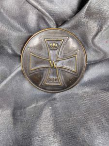 WWI ERA COMPACT SOUVENIR MIRROR