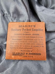 PRE-WWI SANITARY POCKET CUSPIDOR