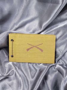 SOUVENIR INFANTRY MINI PHOTO ALBUM