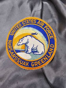 1950'S GREENLAND US AIRFORCE NARSARSSUAK PATCH