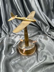 WWII TRENCH ART - JAPANESE SHELL