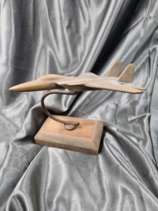 MODERN JET CAST DISPLAY PIECE