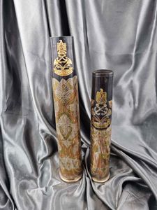 1950'S EGYPTIAN TRENCH ART SHELL