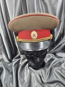 SOVIET ARMY OFFICER VISOR CAP