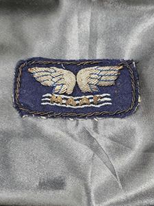 WWII MAAF ITALIAN MADE BULLION PATCH