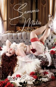 2024 SAMMIE MARIE PINUP ART COLLECTIBLE CALENDAR