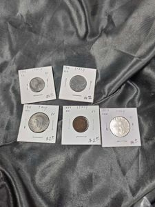 WWII ERA ITALIAN COIN CURRENCY