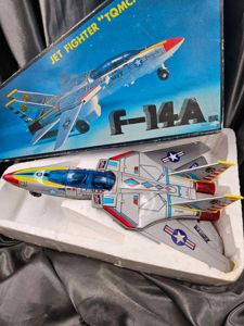F-14A TOMCAT TIN TOY JET