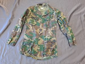 Vietnam Era US Camo Uniform ERDL Top