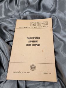 COLD WAR ERA AMPHIBIOUS VEHICLE TRANSPORTATION MANUAL