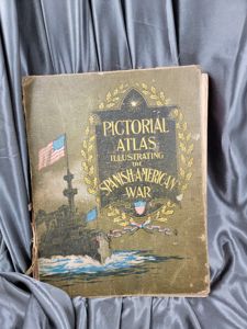 PICTORIAL ALAS SPANISH AMERICAN WAR BOOK