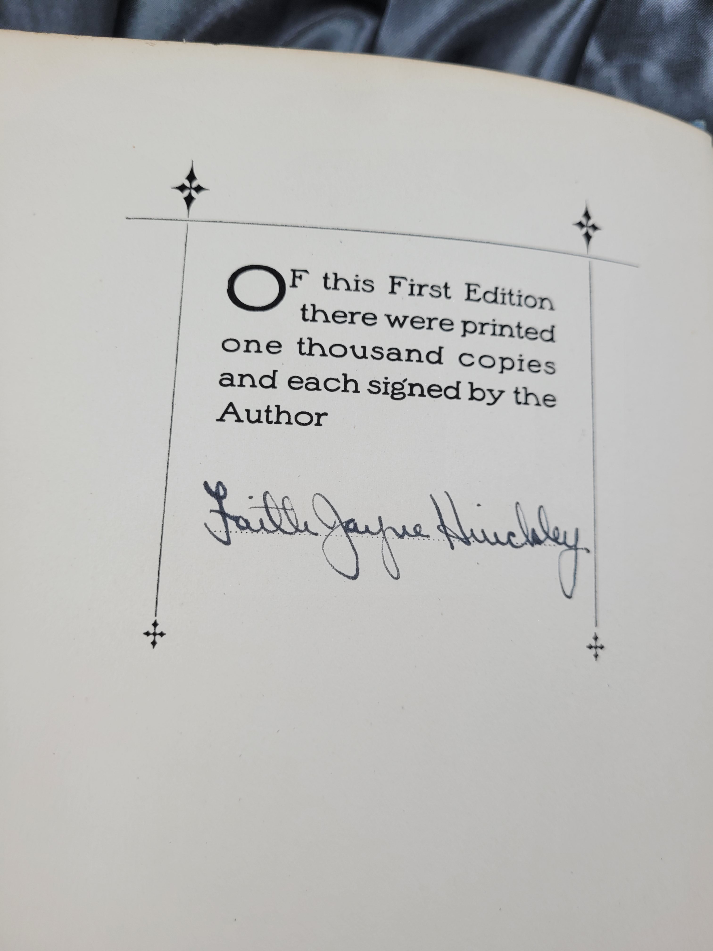 WWI ERA BOOK - FORGOTTEN FIRES - SIGNED FIRST EDITION — image 2