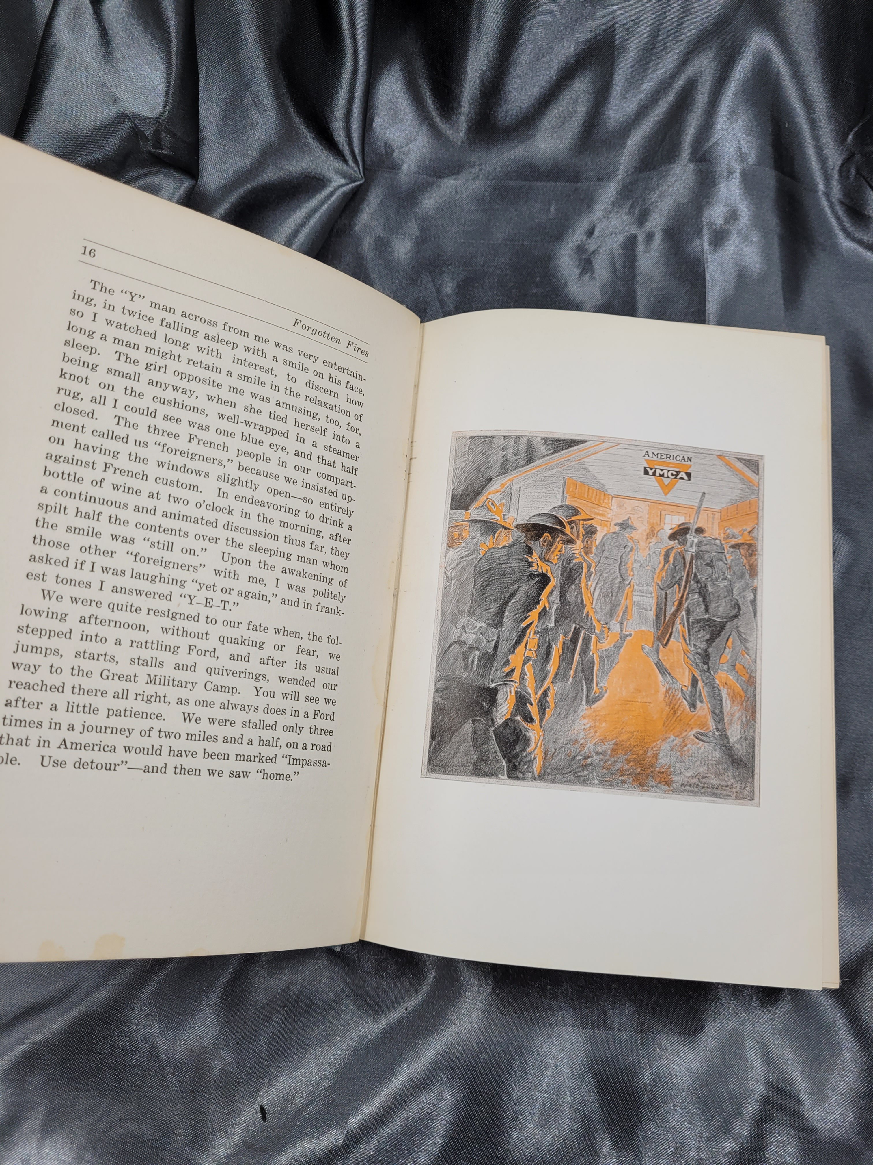 WWI ERA BOOK - FORGOTTEN FIRES - SIGNED FIRST EDITION — image 4