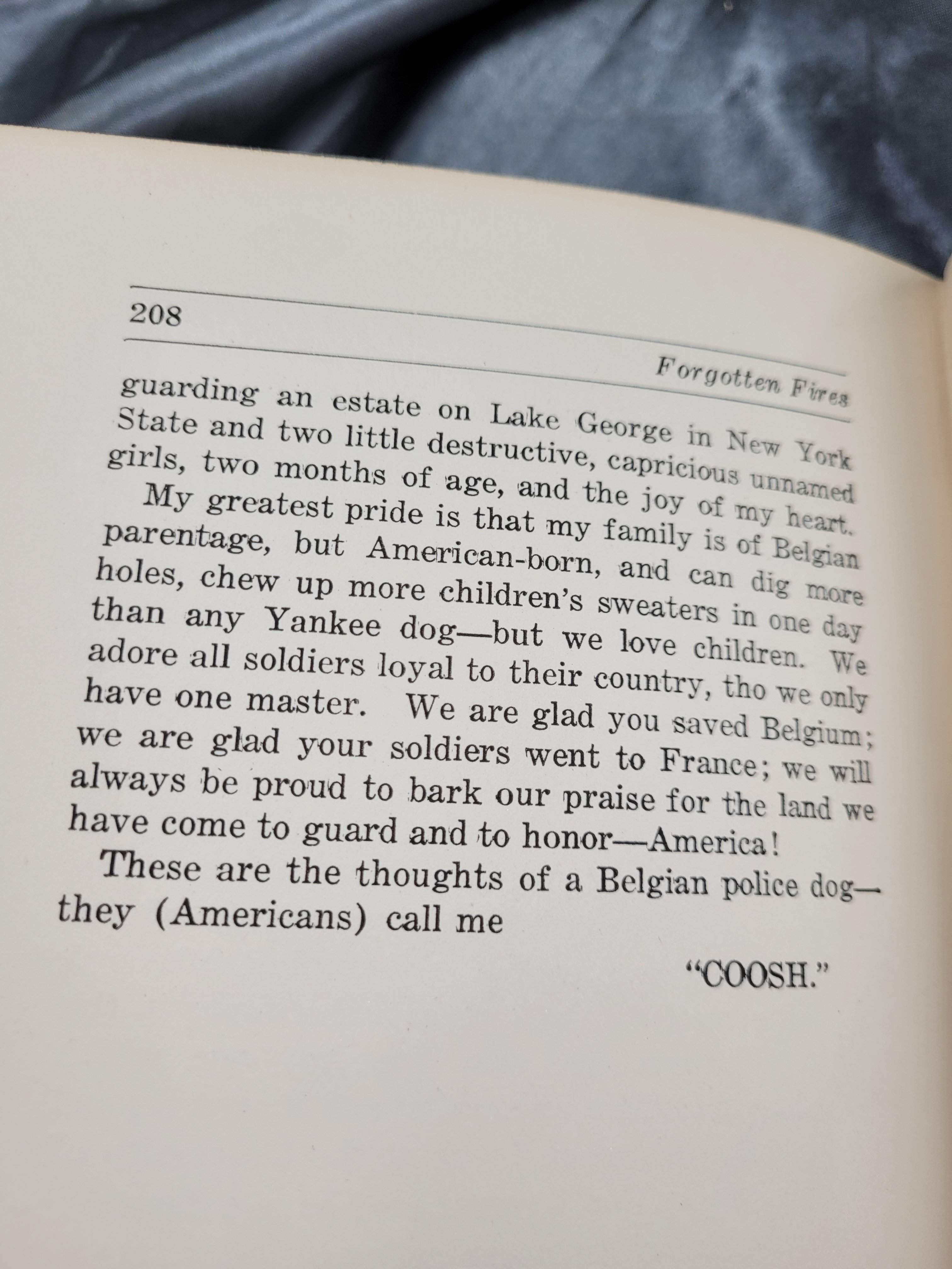 WWI ERA BOOK - FORGOTTEN FIRES - SIGNED FIRST EDITION — image 6