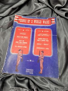 WWII ERA WORLD WARS SONG BOOK