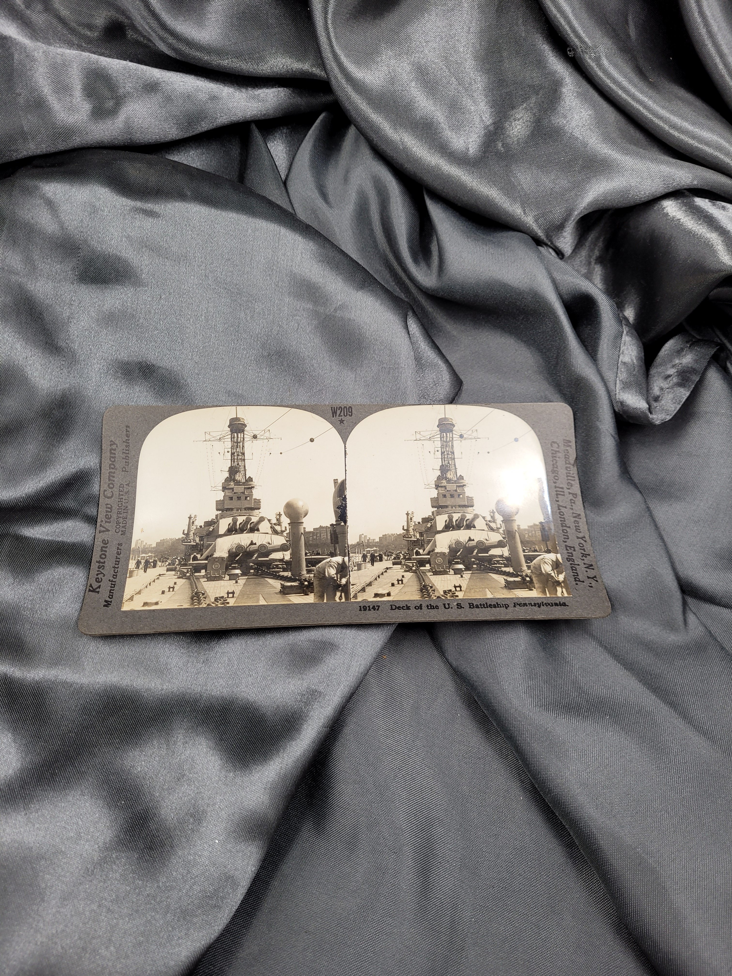 WWI STEREOSCOPE CARD
