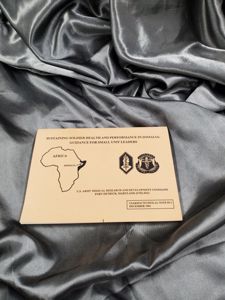 SOMALIA US SOLDIER HEALTH & SUSTAINABILITY MANUAL