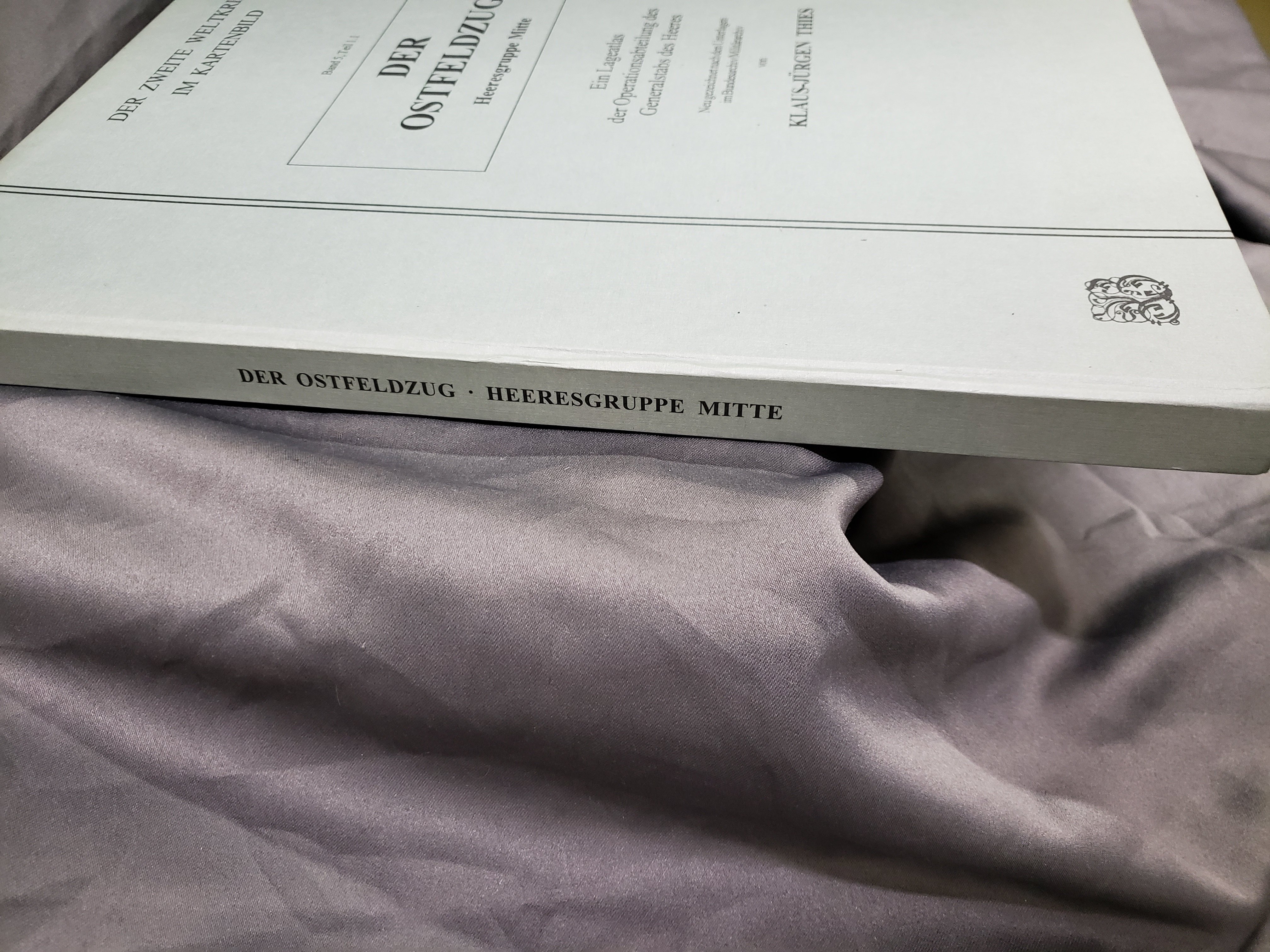 BOOK - DER OSTFELZUG HEERSGRUPE MITTE — image 2