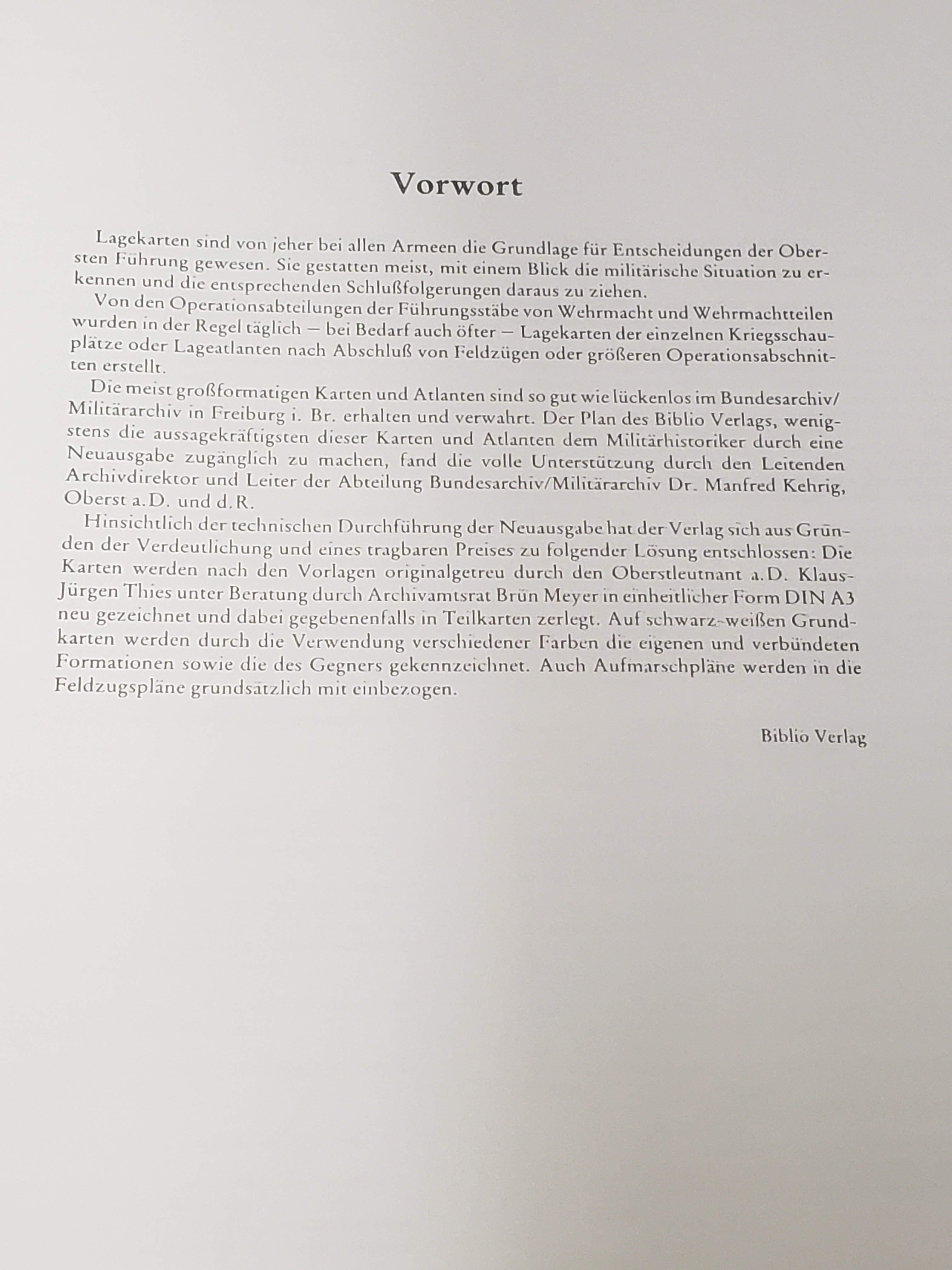 BOOK - DER OSTFELZUG HEERSGRUPE MITTE — image 6