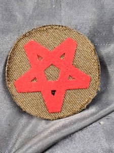 WWII Japanese Army civilian Conscript arm insignia
