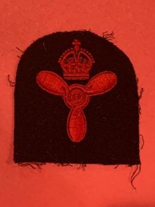 WW2 RCN Chief Stoker Wool Patch