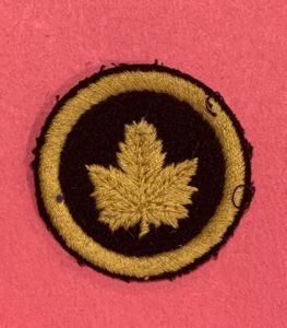 Canadian Head Quarters London Cloth Patch