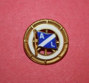 WW2 Atlantic Line? Ships sweetheart Pin