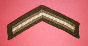 WW2 Canadian / British Good Service Chevron