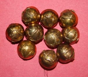 1930's Irish Defence Force Artillery Officer Bullet Buttons