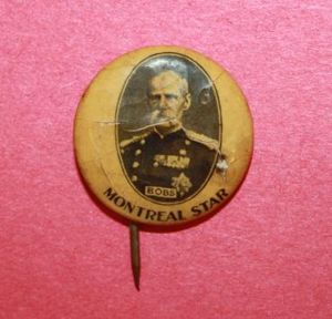 Lord Roberts Montreal Start Pinback