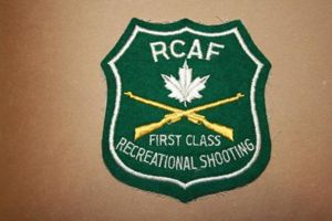 RCAF Receational Shooting Cloth Crest