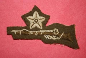 First Class Marksman Skill at Arms Badge