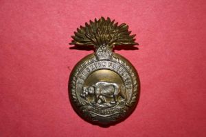 WW2 Edmonton Fusiliers Cap Badge - Scully