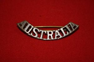 WW1 Australia Shoulder Title