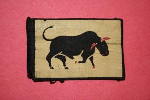 WW2 1st British Armoured Division Canvas Patch - Italy