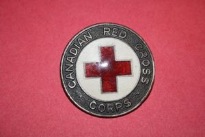 Canadian Red Cross Corps Cap Badge