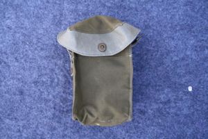 Mint 1943 British Light Respirator Bag in Green