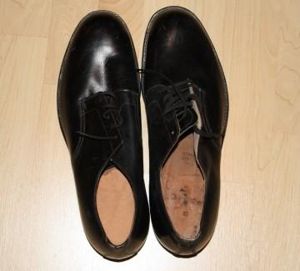 1942 Canadian Army/Airforce Black Oxfords - Unissued