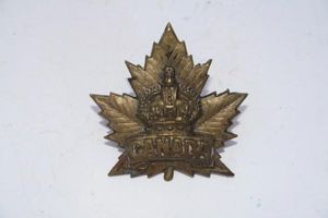 Royal Canadian Naval Air Serice 1918 Cadet Cap Badge - …