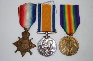 WW1 Trio - 12987 Pte A. K. Green. 5 Canadian …