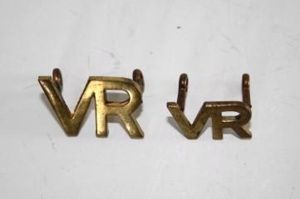 WW2 RAF Volunteer Reserve Brass Titles