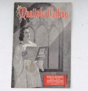 Manitoba Calling Radio Program Booklet - 'Women in Khaki'