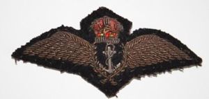 RCN Fleet Air Arm Bullion Pilot Wing