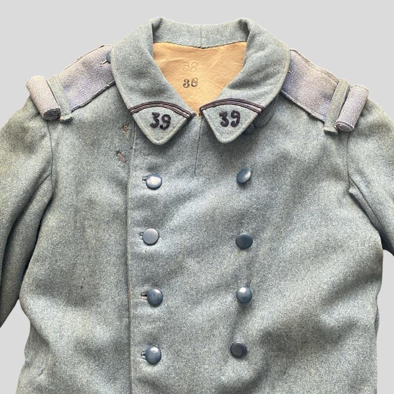 WW1 French Army Great Coat 39th Infantry — image 2