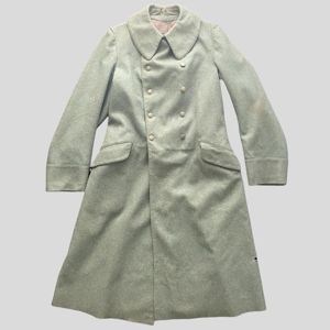 WW2 Dutch Greatcoat Coverted By Wehrmacht