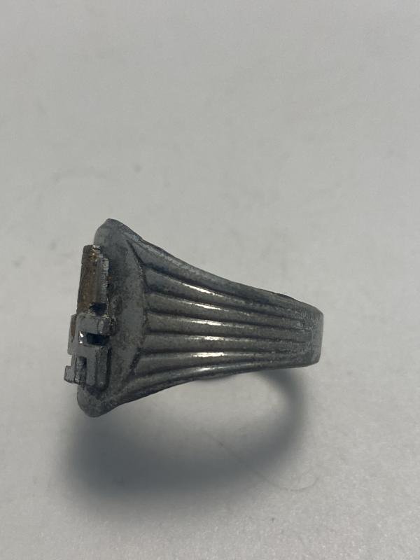North African Made Italian German Fascist Ring — image 2