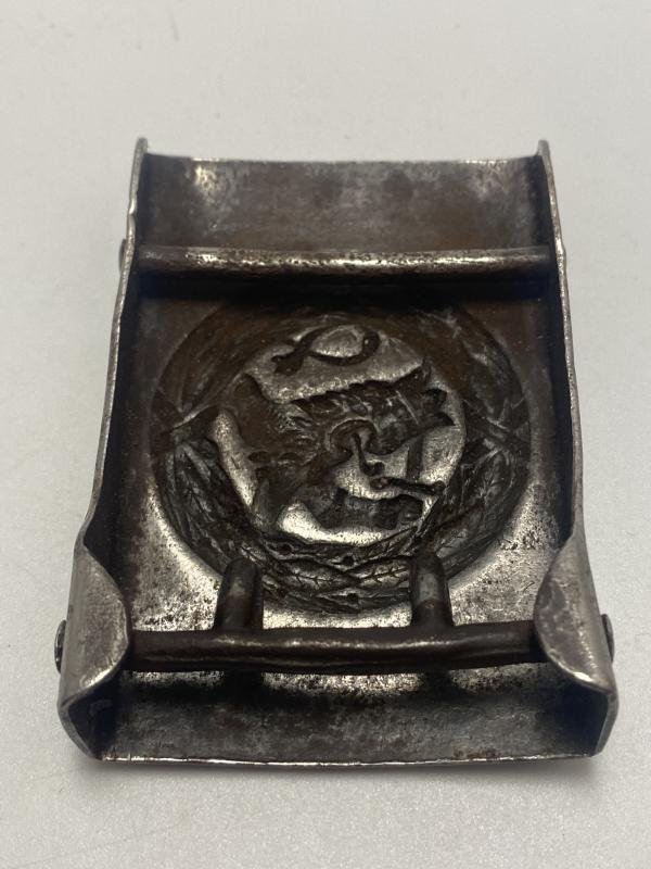 Finnish Army M22 Steel Belt Buckle — image 4