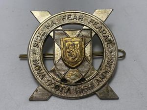 WW2 Canadian Nova Scottia Highlanders Glengarry Badge