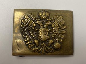 WW1 Austro Hungarian Army M15 Brass Belt Buckle