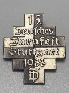 Deutsches Turnfest Stuttgart 1933 Day Badge